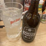 立呑み 晩杯屋 - リターナブル瓶がたまりません