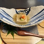 新日本料理 神也 - 胡麻豆腐