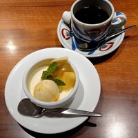 知喜多亭 和 - デザートとコーヒーも美味しかったです♬