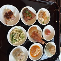 膳處漢ぽっちり - 前菜が綺麗