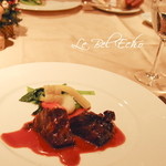 レストラン ベレコ - 牛頬肉のマデラソース掛け