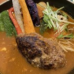キッチン グリズリー - ハンバーグスープカレー