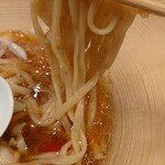 純麦 - 麺はこんなかんじ。