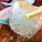 中華そば 初代 梵天丸 - ムシッとした噛み応えのチャーシュー　鶏写真ありません