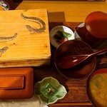 別館 すが井 - あなご箱めし 並