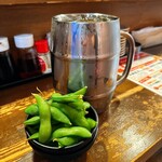 チカ酒場のり - メガハイボールと枝豆