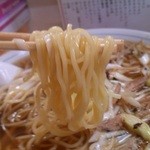 まるや - かなりの細麺