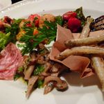 パルテノペ 恵比寿店 - 前菜の盛り合わせ