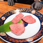 SATOブリアン七番 - 3種盛り　