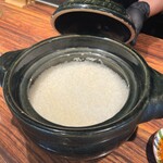SATOブリアン七番 - 土鍋ご飯　ツヤツヤです