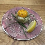 中野 トング - ねぎたんユッケ