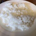 ステーキ屋ひろ - ライスは少なめ