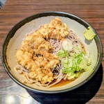 笠置そば - 冷し舞茸天そば