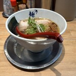 麺屋 燕 本店 - 燕ラーメン塩並、トッピング煮たまこ