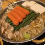ごま鯖と明太もつ鍋 一利 - 