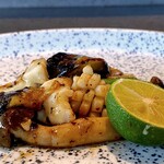 福神来々 - イカのトウチ炒め