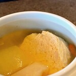福神来々 - 鶏団子と冬瓜の蒸しスープ