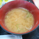 漁師料理たてやま - 味噌汁