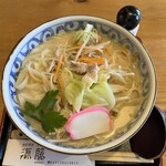 源藤 - 料理写真:チャンポン風うどんの大盛り