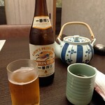 瀬戸内味覚処 芸州 本店 - キリン一番搾り瓶ビール