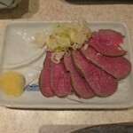 アカマル屋 - 牛タン刺し