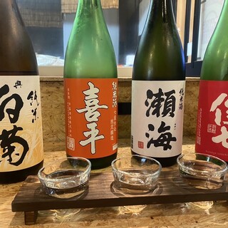 昼から気軽に飲み歩く倉敷の文化を楽しんで◎希少な日本酒あり