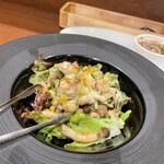 Trattoria Lino - 磯つぶ貝とキノコのマリネ