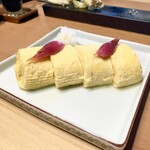 手挽きそば庵 さくら井 - ・だし巻き玉子　¥600