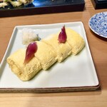 手挽きそば庵 さくら井 - ・だし巻き玉子　¥600