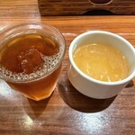 GLASS DANCE - スープと烏龍茶