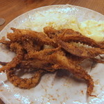 大衆酒場 よっちゃん - イカゲソ揚げ ’14.01）