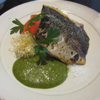 御料理 梅田 - メインの魚料理。