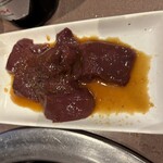 焼肉吾妻 - 牛レバー