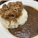 松屋 - いわゆる、あいがけ。
