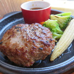 open air - 淡路牛と淡路玉ねぎのハンバーグ