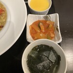 CHINESE DINING 瑞 - 中華スープ・小鉢・ミルクプリン