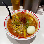 蒙古タンメン中本 - 「北極チンジャオ」辛さ2倍