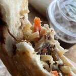 コムギ - 具材のきんぴらがぎっしり！