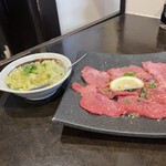 焼肉処 くらちゃん - 中タン塩withネギミジン(別注)