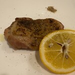 ペンション お山のえんどう - 2泊目のメイン（この前にスープもついてます！）