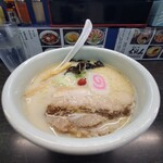 らーめん山頭火 旭川ラーメン村店 - 塩ラーメン＠1000円