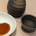 魚力寿司 - 黒龍冷酒を注文しました。