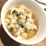 とりやき八 - 〆はらーめん雑炊