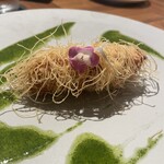 ザ・ライブリーキッチン 福岡博多 - 白身魚のカダイフ