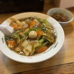 留園 - 中華丼 850円