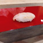 壽司 丸勘 - 甘エビの昆布締め