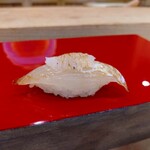 壽司 丸勘 - ひらめ