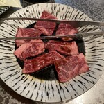 かどやホルモン店 - ロース肉（ランチ）
