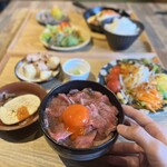 和牛近江牛ランチ 月とハンバーグ - 