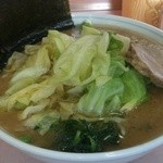 中島家 - キャベツラーメン、中盛、のり